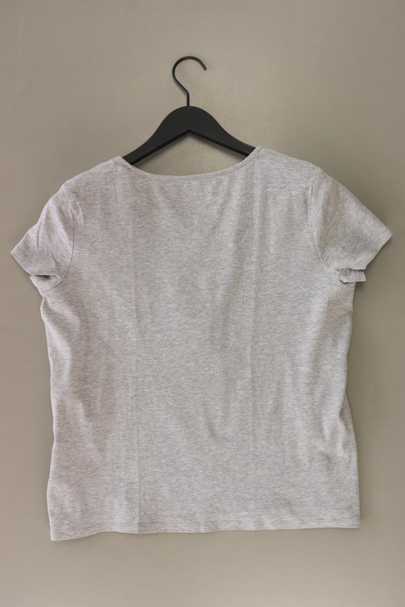 edc by Esprit Printshirt Gr. XL Kurzarm grau aus Baumwolle