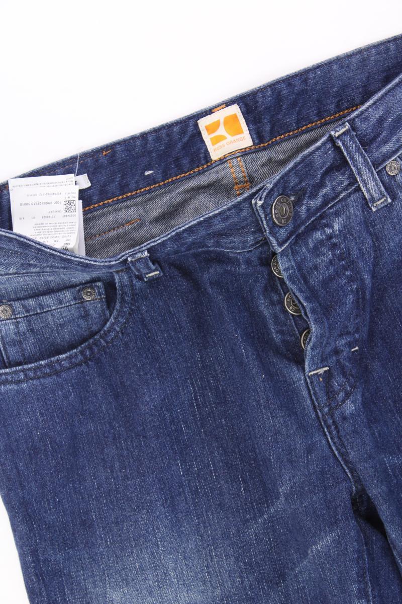 BOSS Orange Straight Jeans für Herren Gr. W32/L32 blau aus Baumwolle