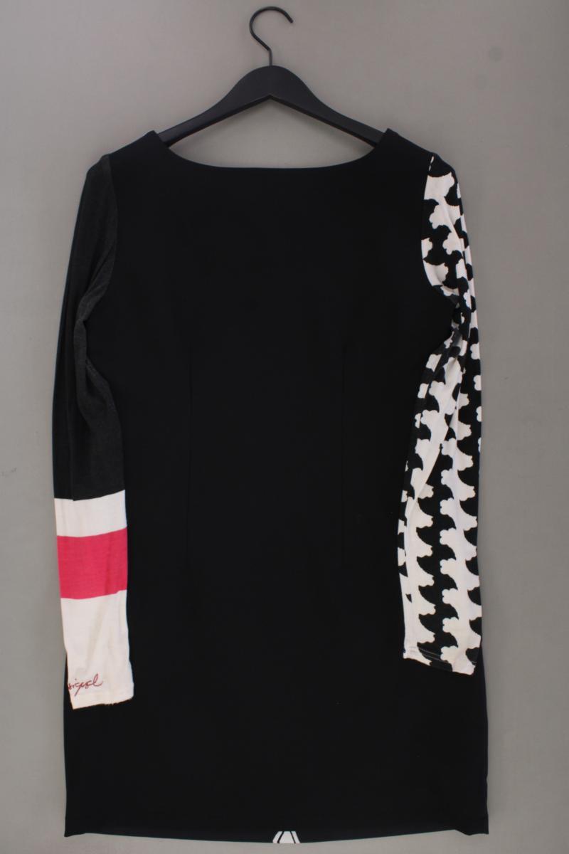 Desigual Langarmkleid Gr. 42 schwarz aus Polyester