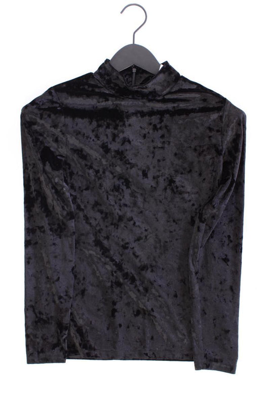 Hallhuber Longsleeve-Shirt Gr. S Langarm schwarz aus Polyester