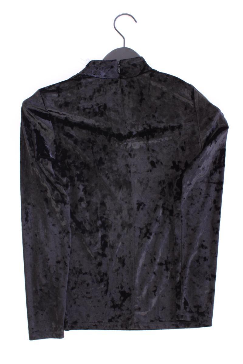 Hallhuber Longsleeve-Shirt Gr. S Langarm schwarz aus Polyester