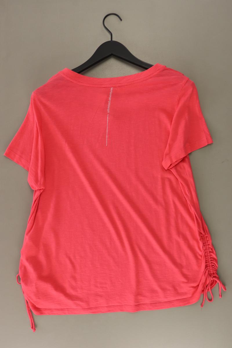 Street One T-Shirt Gr. 44 Kurzarm rosa aus Baumwolle