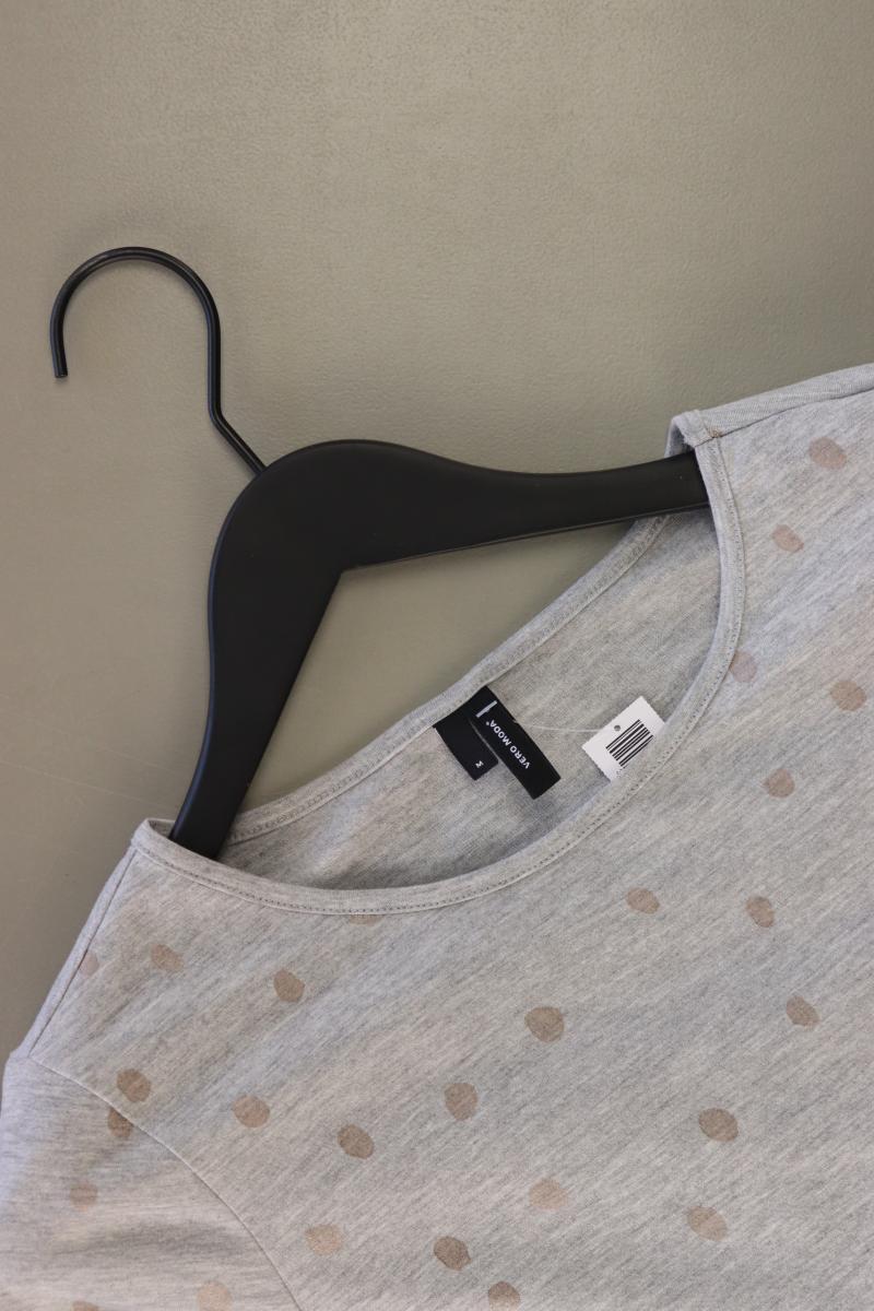Vero Moda Regular Shirt Gr. M 3/4 Ärmel grau aus Polyester