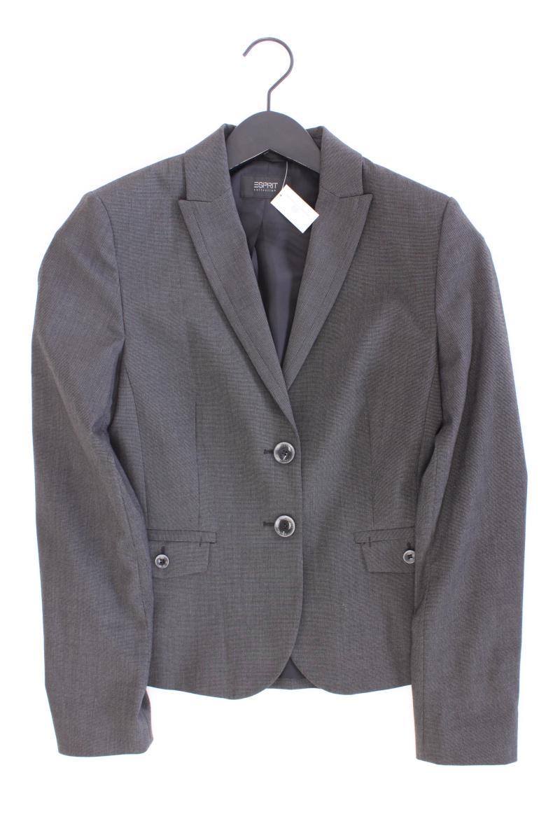 Esprit Collection Regular Blazer Gr. 34 grau aus Viskose