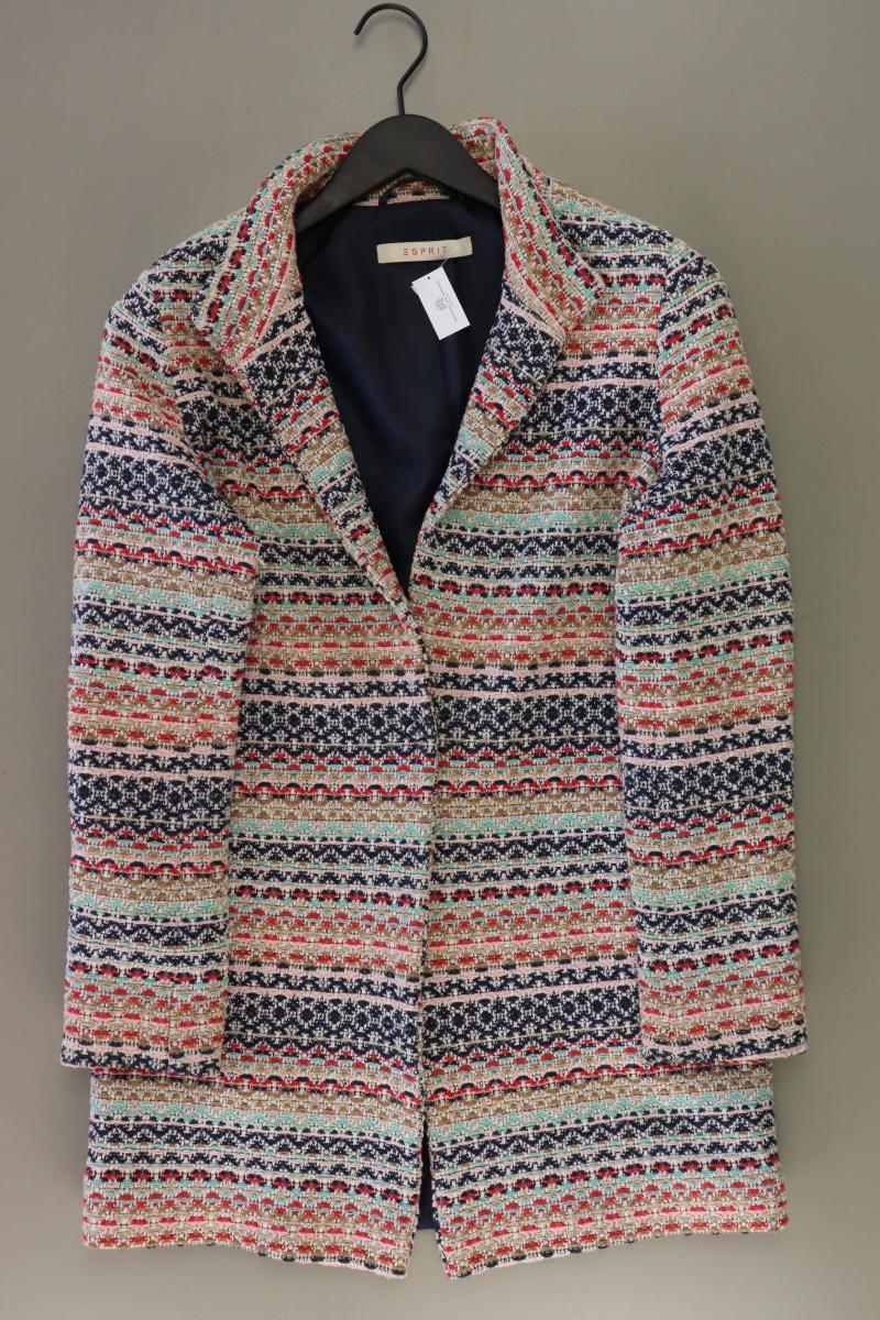 Esprit Regular Mantel Gr. 34 neuwertig mehrfarbig aus Baumwolle