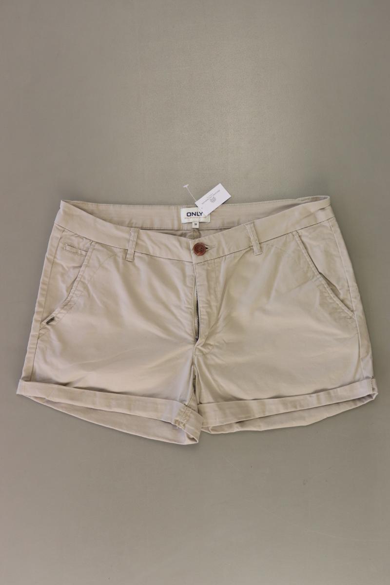 Only Hotpants Gr. 38 creme aus Baumwolle