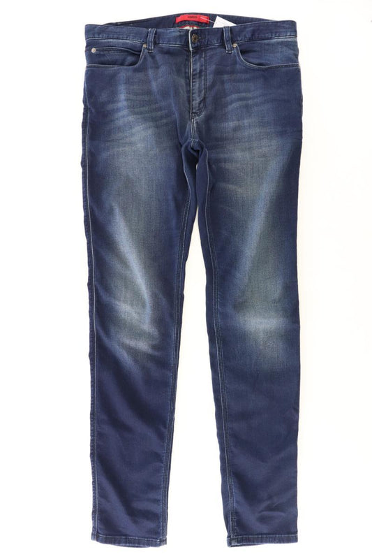 Hugo Boss Straight Jeans für Herren Gr. W33/L34 blau aus Baumwolle