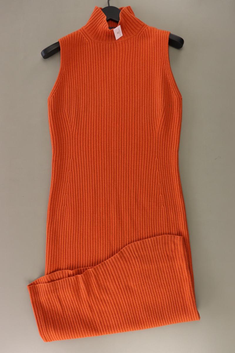 Maria di Ripabianca Strickkleid Gr. 40 Ärmellos orange