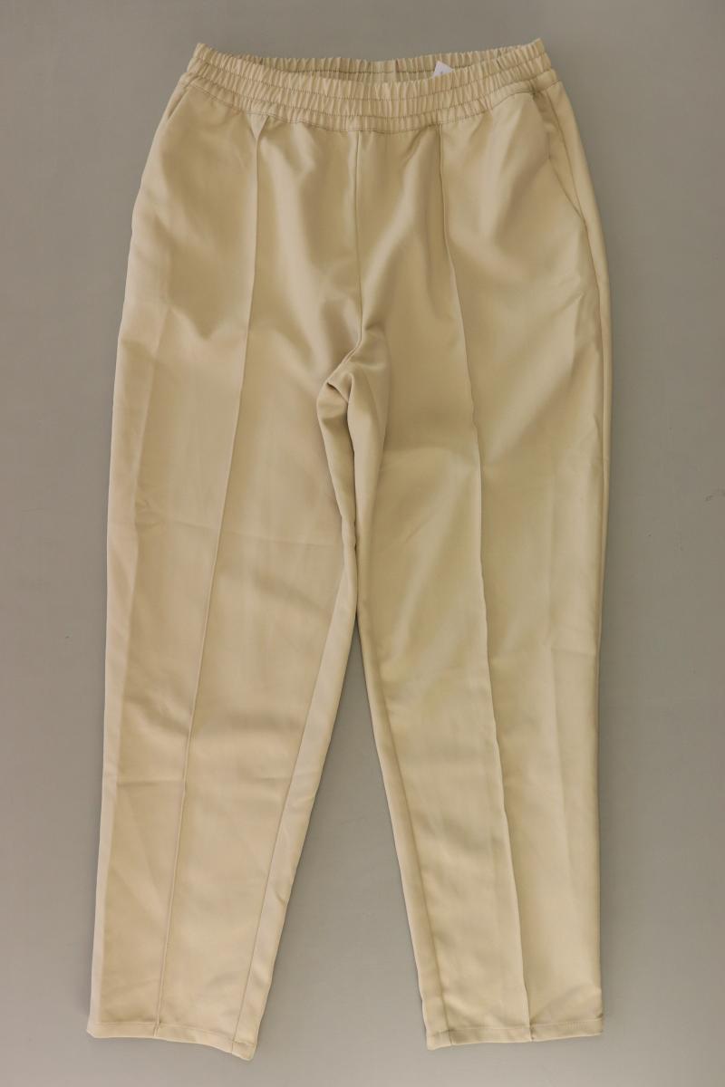 NA-KD Stretchhose Gr. 38 creme aus Polyester