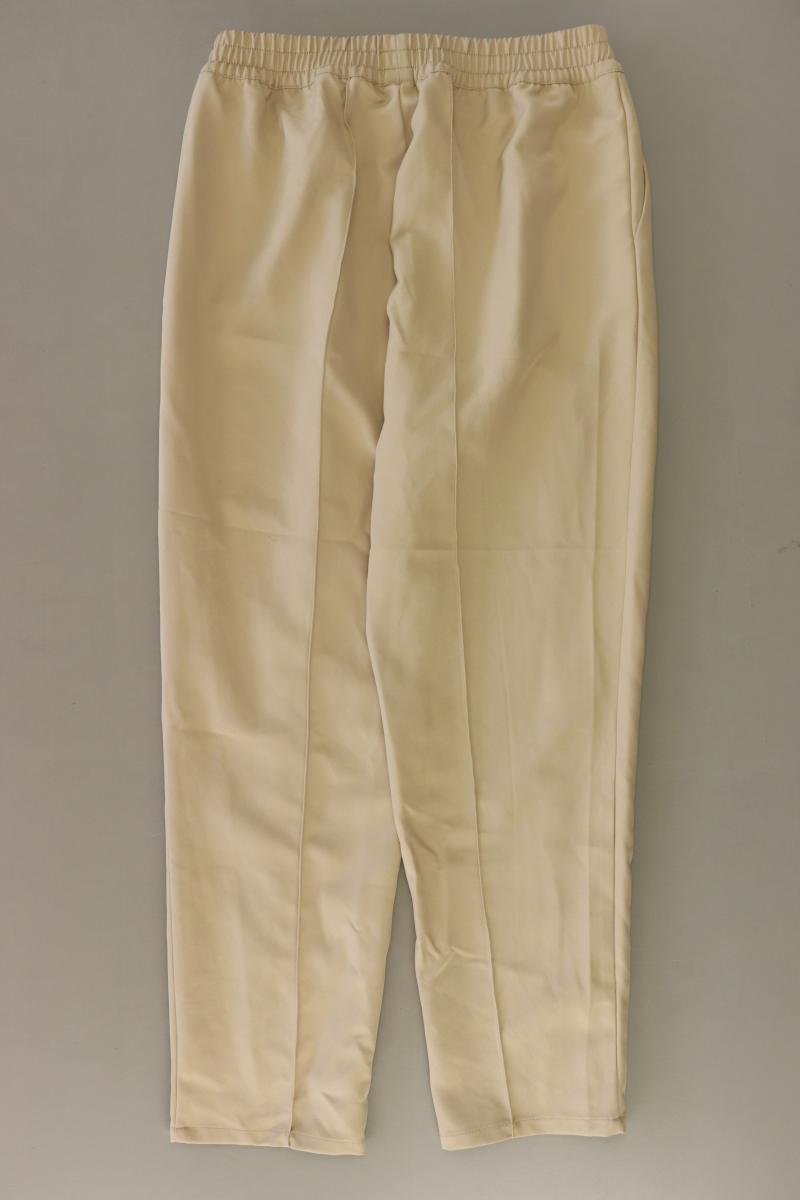 NA-KD Stretchhose Gr. 38 creme aus Polyester