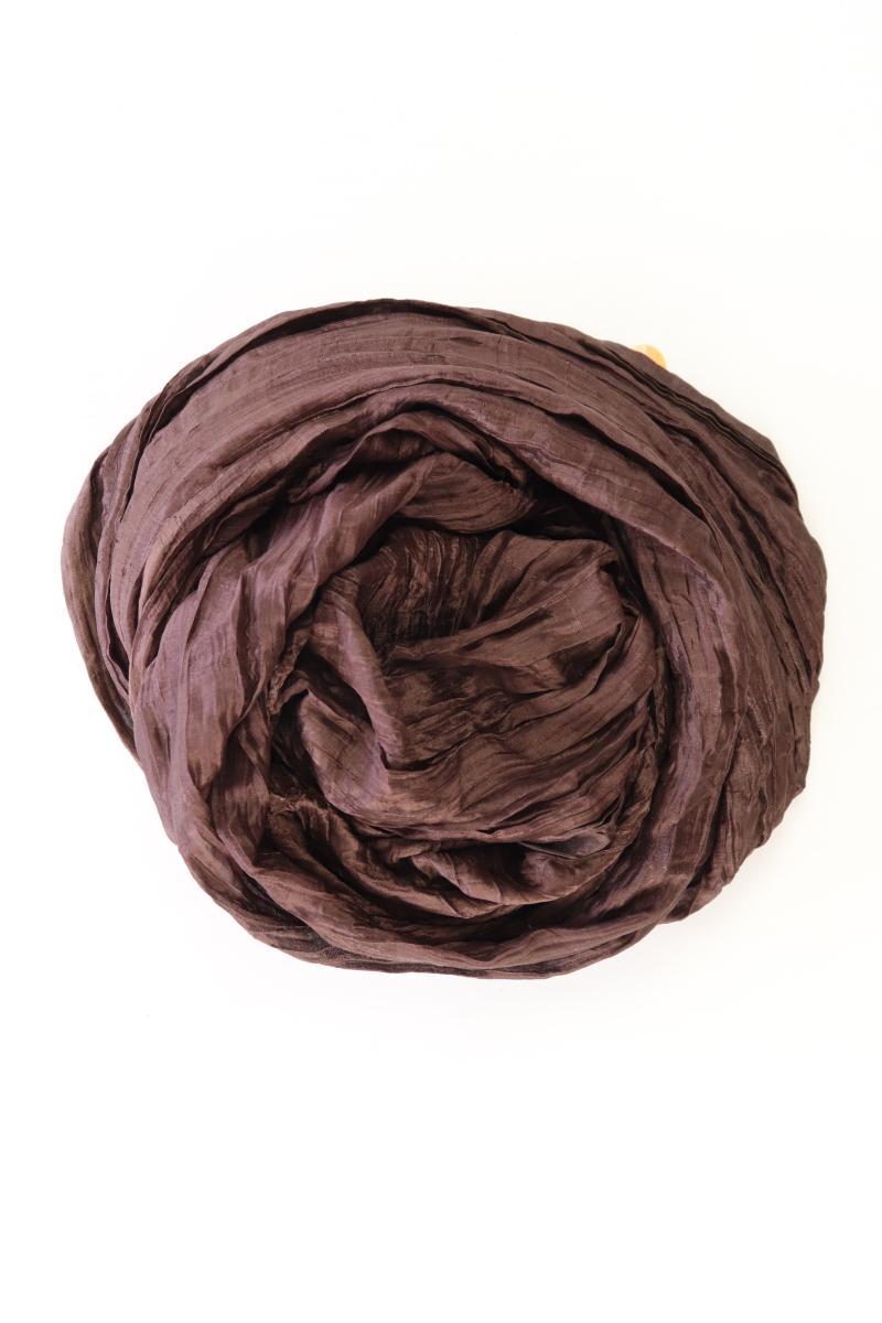 Tuch braun aus Seide