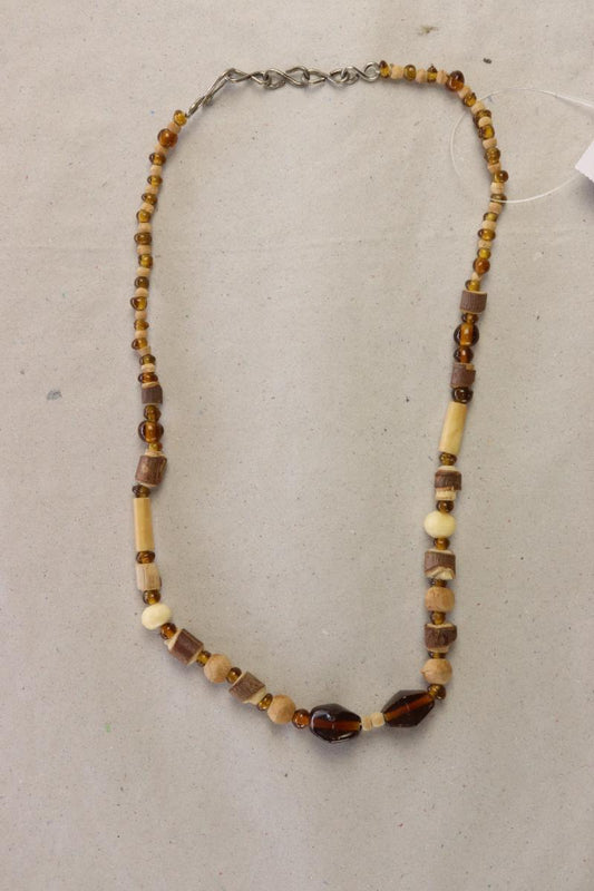 Halskette braun