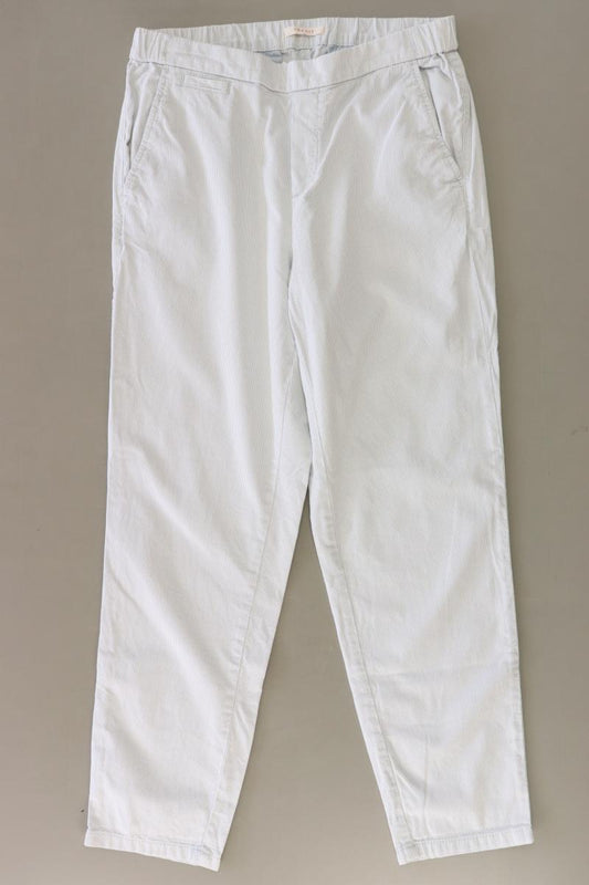 Esprit Stretchhose Gr. 36 gestreift blau aus Baumwolle