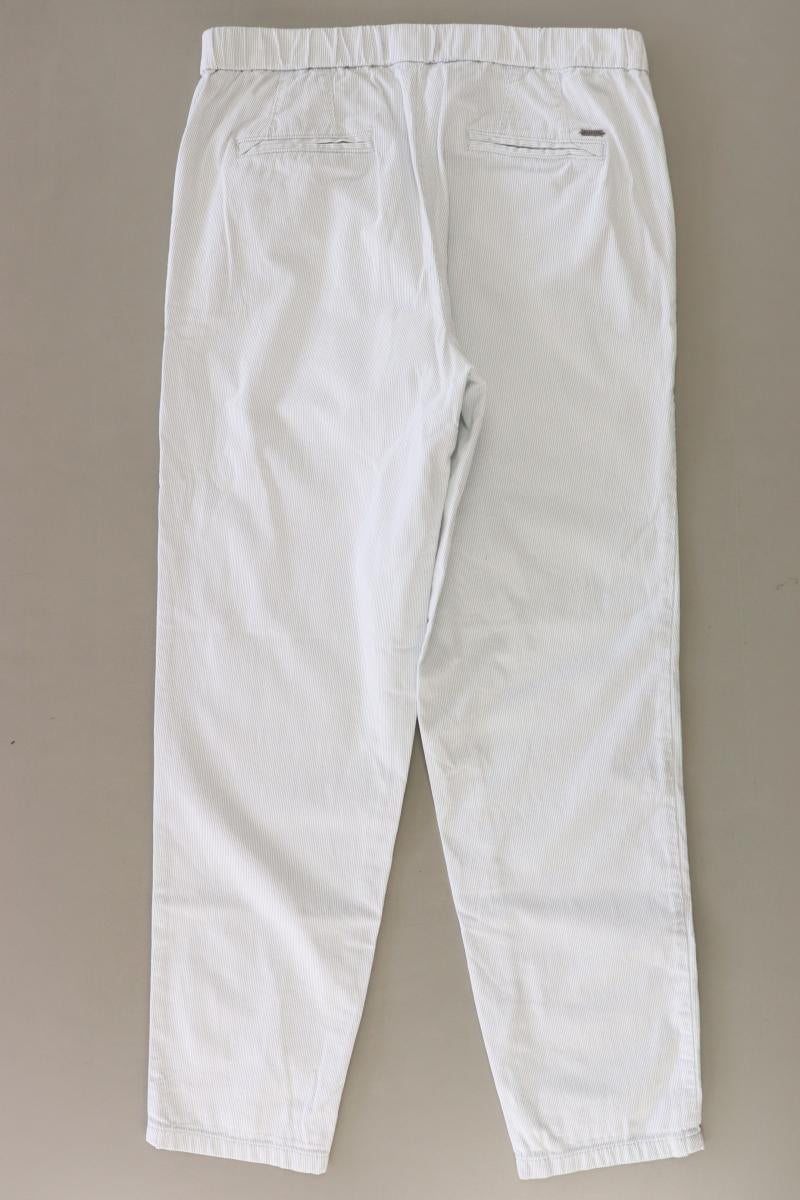 Esprit Stretchhose Gr. 36 gestreift blau aus Baumwolle