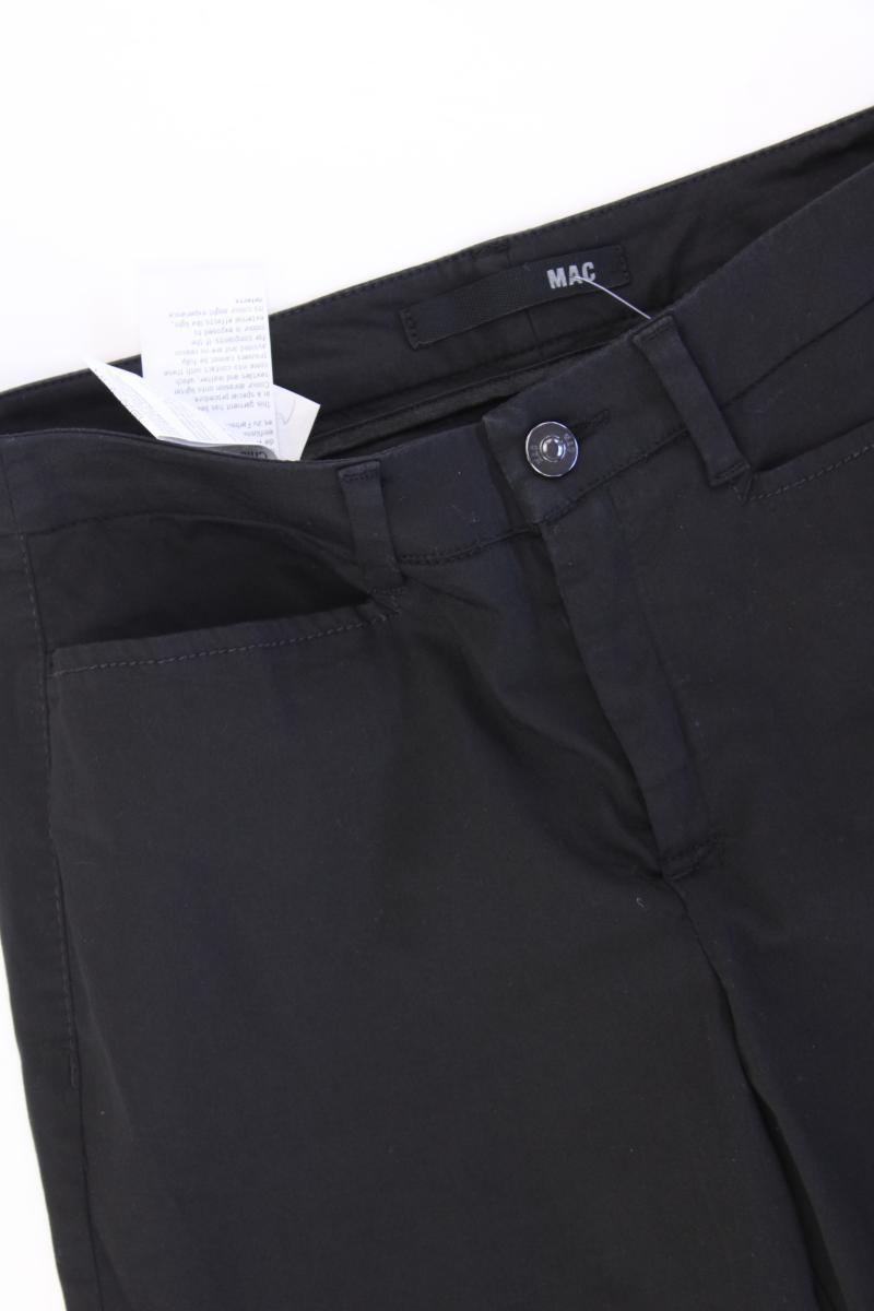 MAC Hose Gr. 36/L28 schwarz aus Baumwolle