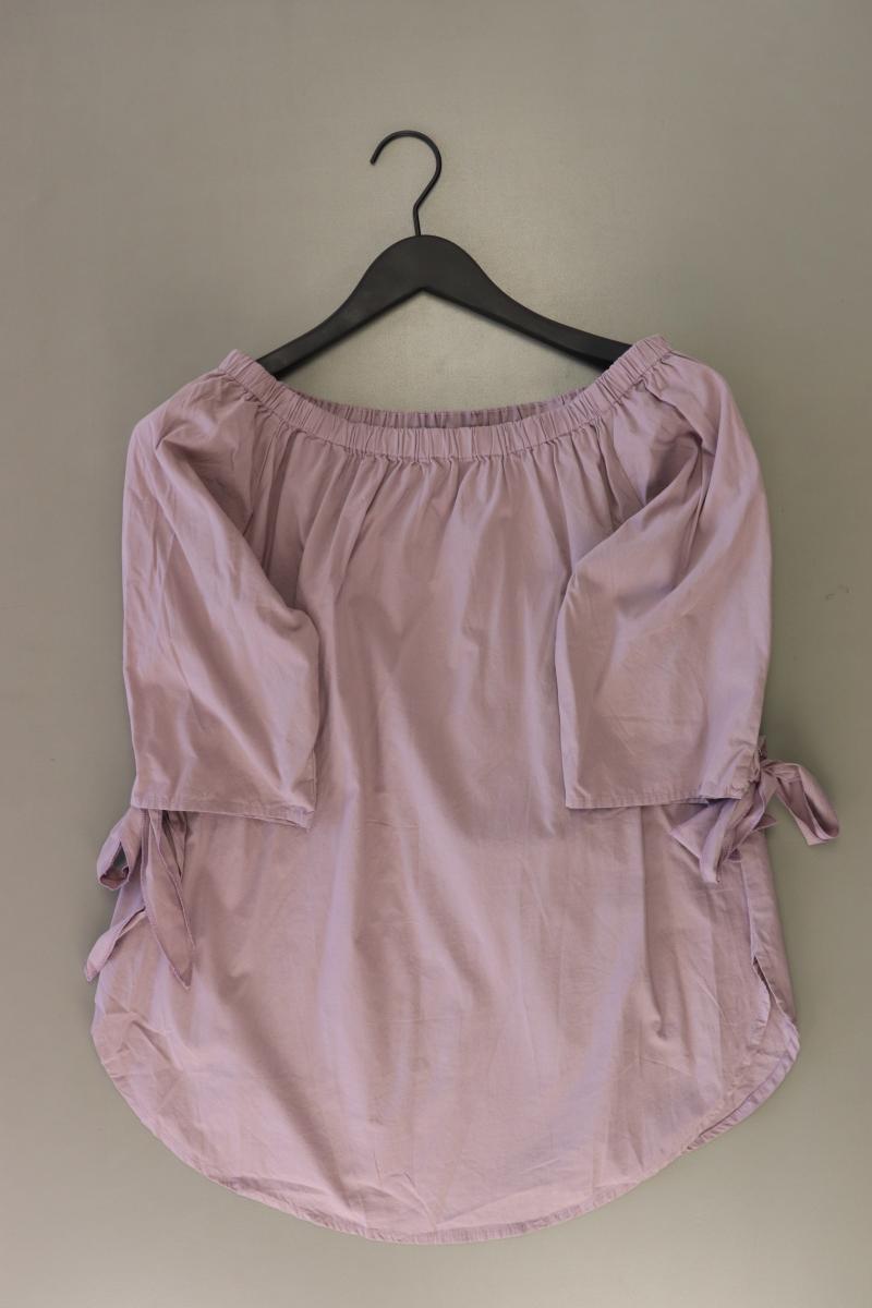 Vero Moda Regular Bluse Gr. XS 3/4 Ärmel mit Carmen-Ausschnitt lila