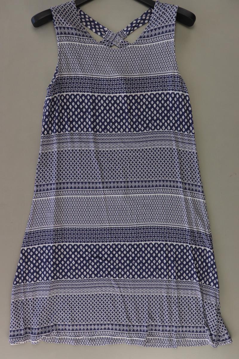 s.Oliver Midikleid Gr. 40 Ärmellos blau aus Viskose