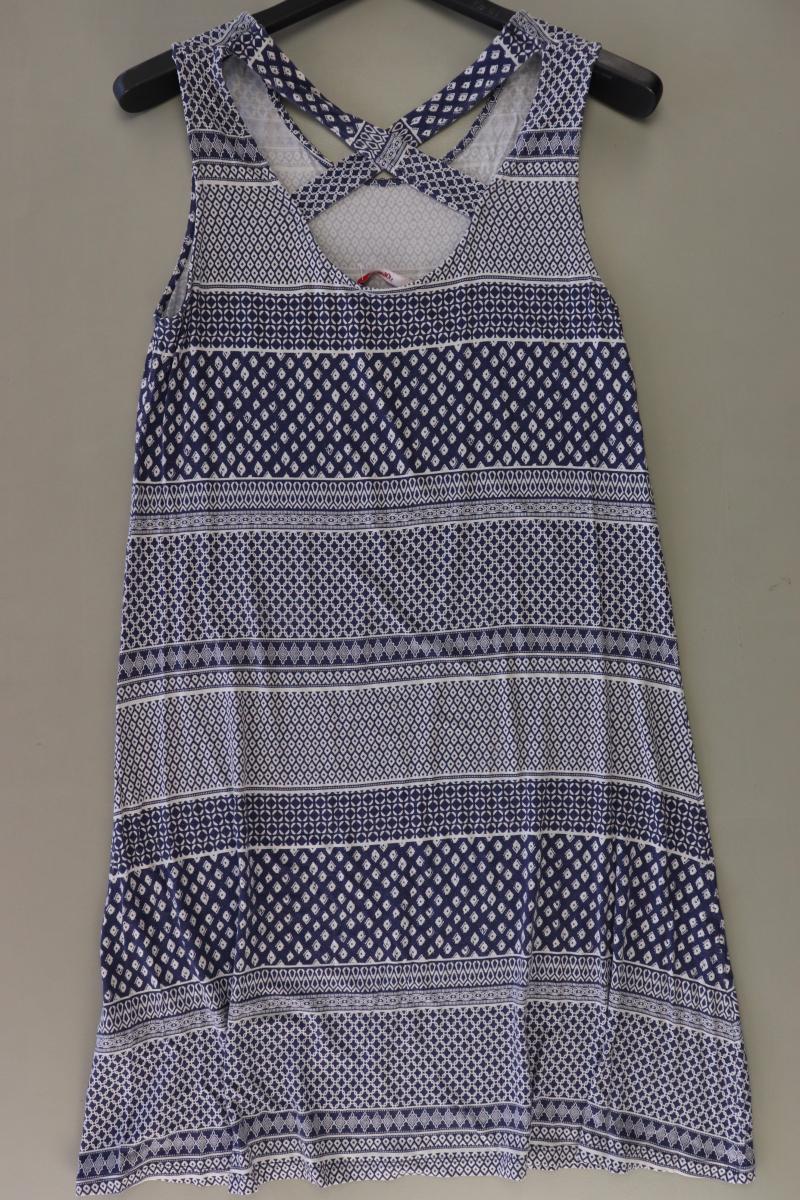 s.Oliver Midikleid Gr. 40 Ärmellos blau aus Viskose