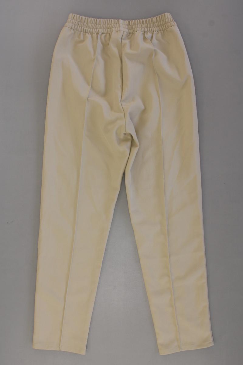 NA-KD Elastic Waist Seamline Pants Hose Gr. 34 neuwertig creme aus Polyester