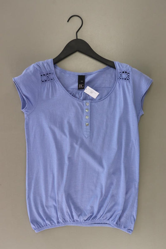 Best Connections T-Shirt Gr. 34 Kurzarm blau aus Baumwolle