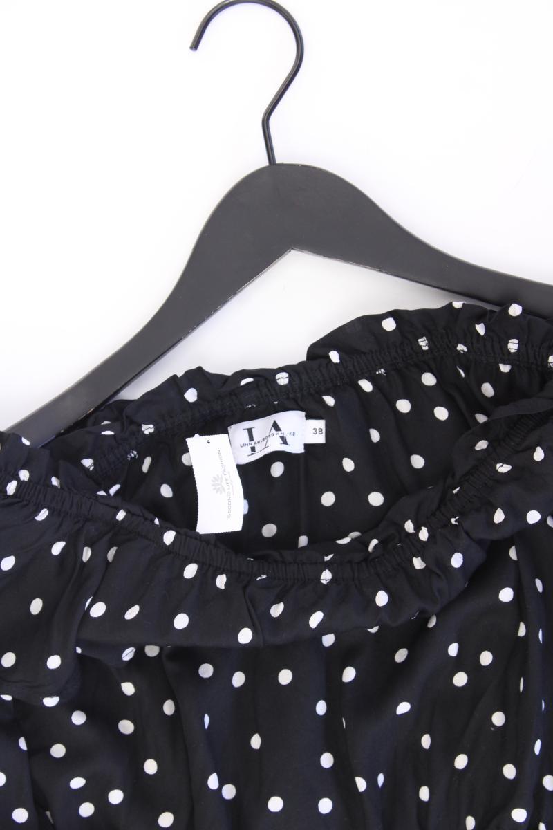 NA-KD x Linn Ahlborg Off Shoulder Flounce Blouse Gr. 38 gepunktet neuwertig