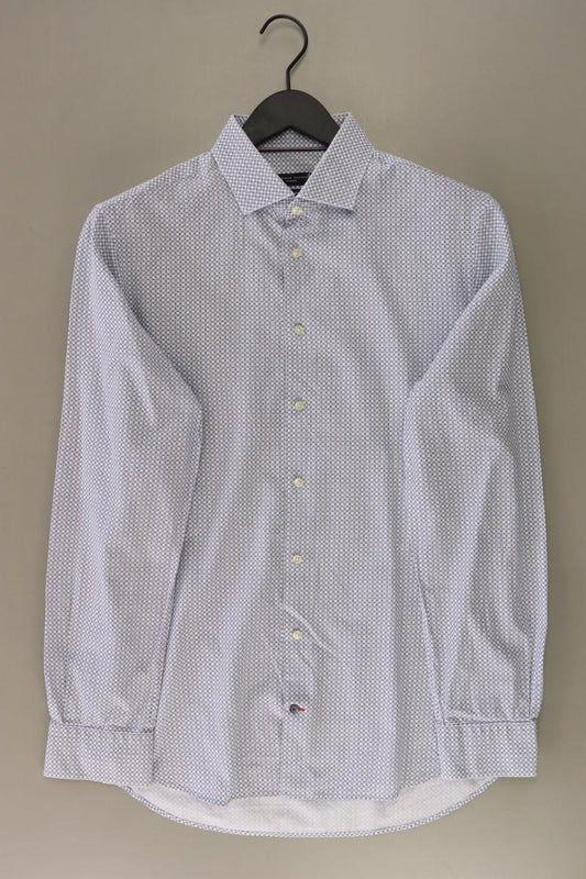 Tommy Hilfiger Langarmhemd für Herren Gr. Hemdgröße 41 blau aus Baumwolle