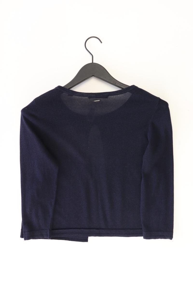 s.Oliver Strickjacke Gr. 36 3/4 Ärmel blau aus Viskose