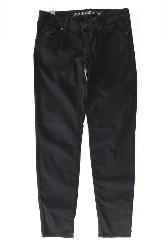 Mavi Straight Jeans Gr. W29/L32 schwarz aus Baumwolle