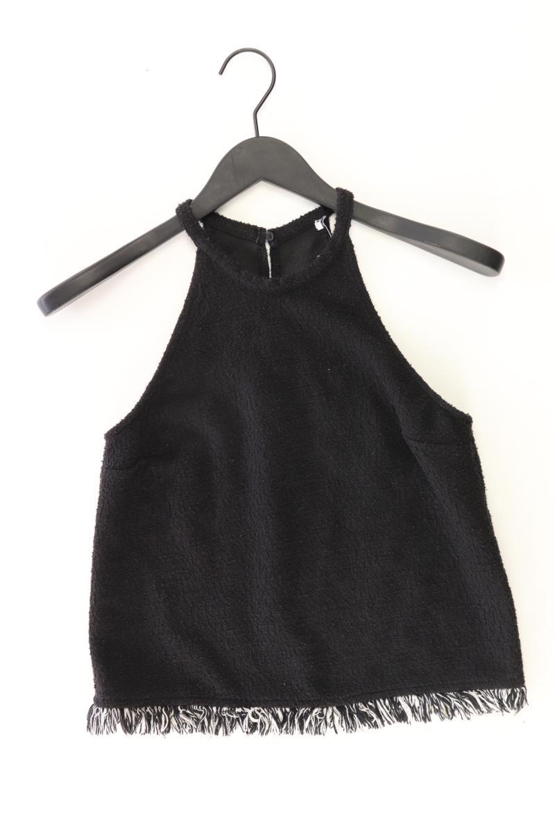 Zara Neckholdertop Gr. M schwarz aus Polyester
