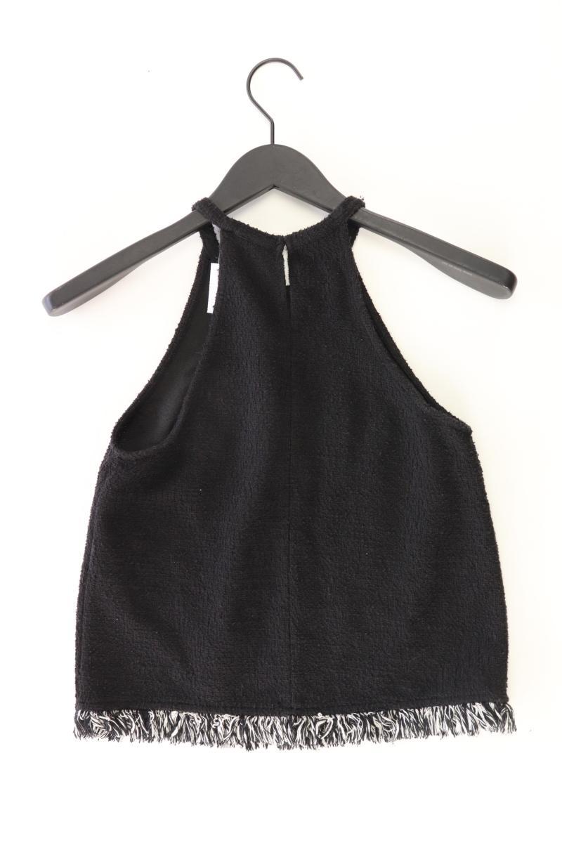 Zara Neckholdertop Gr. M schwarz aus Polyester