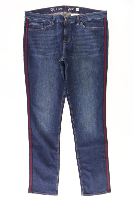 s.Oliver Straight Jeans Gr. 46/L34 blau aus Baumwolle