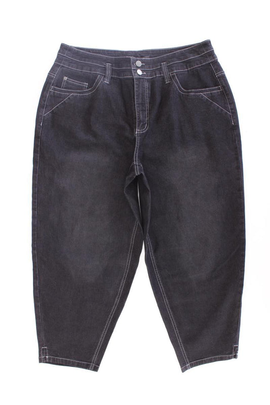 sheego 7/8 Jeans Gr. 46 grau aus Baumwolle