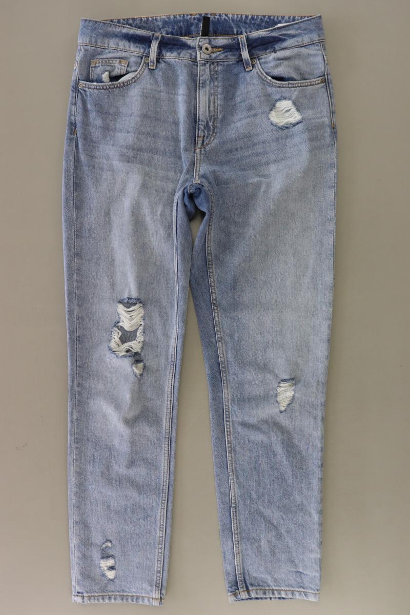 H&M Jeans Gr. 36 blau aus Baumwolle