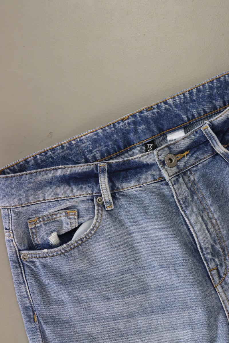 H&M Jeans Gr. 36 blau aus Baumwolle