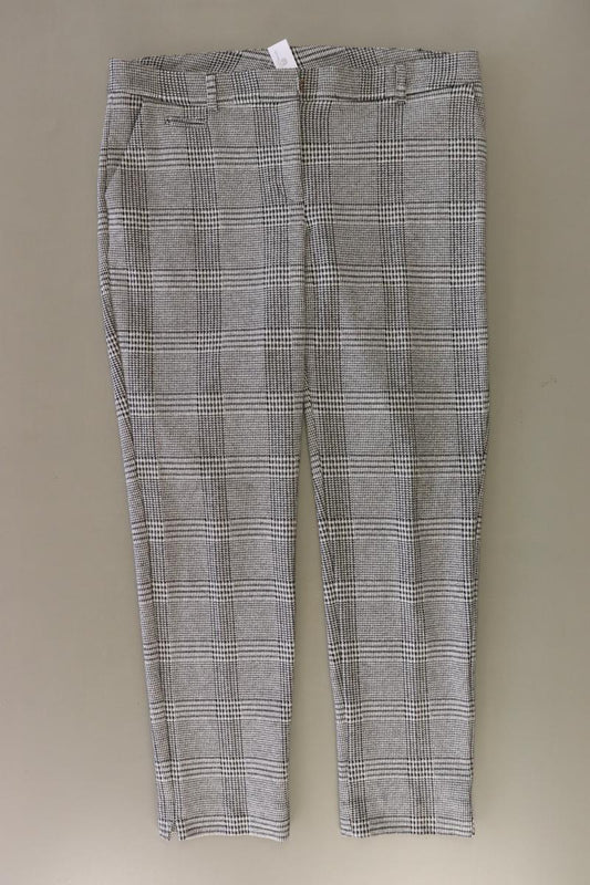 Marie Lund Stoffhose Gr. 42 hahnentritt grau aus Viskose