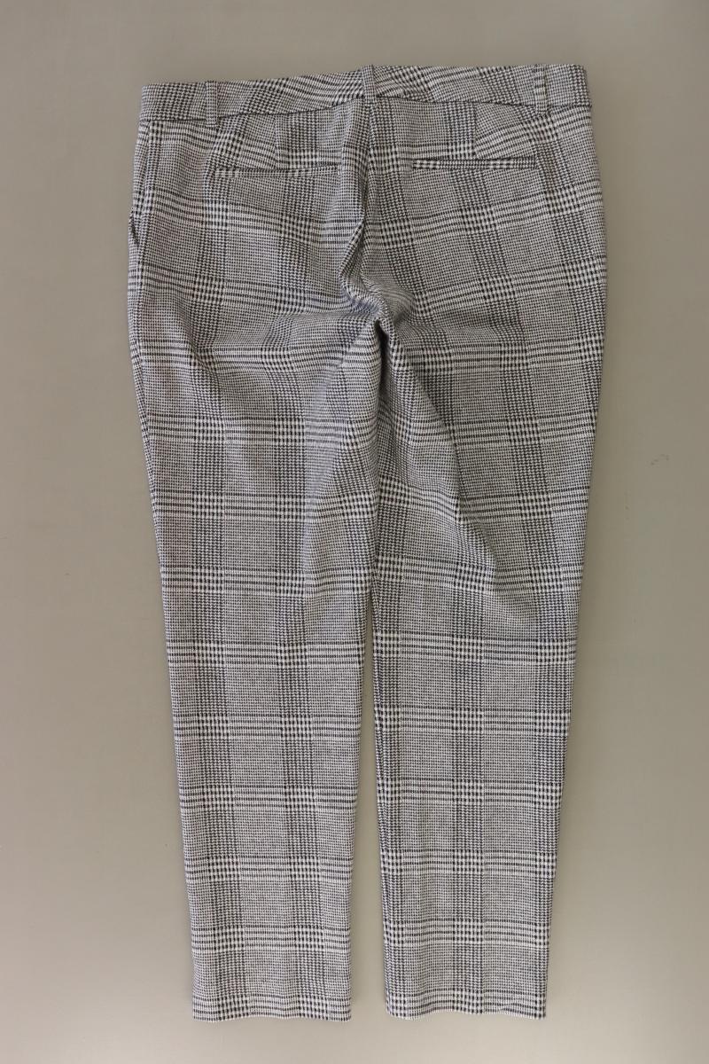 Marie Lund Stoffhose Gr. 42 hahnentritt grau aus Viskose