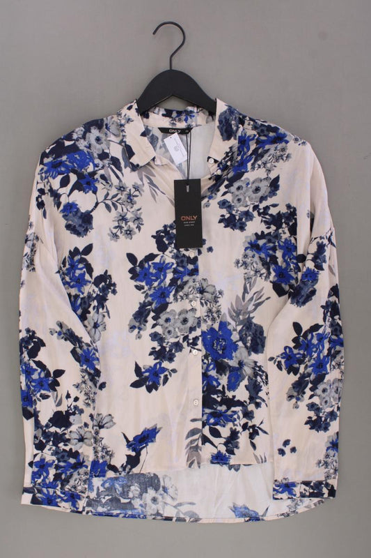 Only Langarmbluse Gr. 38 mit Blumenmuster neu mit Etikett mehrfarbig aus Viskose