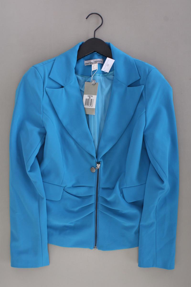 Ashley Brooke Regular Blazer Gr. 40 neu mit Etikett türkis aus Polyester