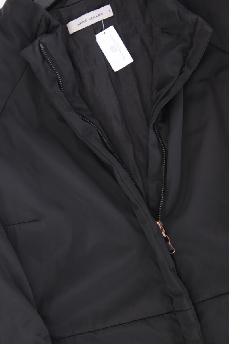 René Lezard Classic Mantel Gr. 38 Vintage schwarz aus Polyester