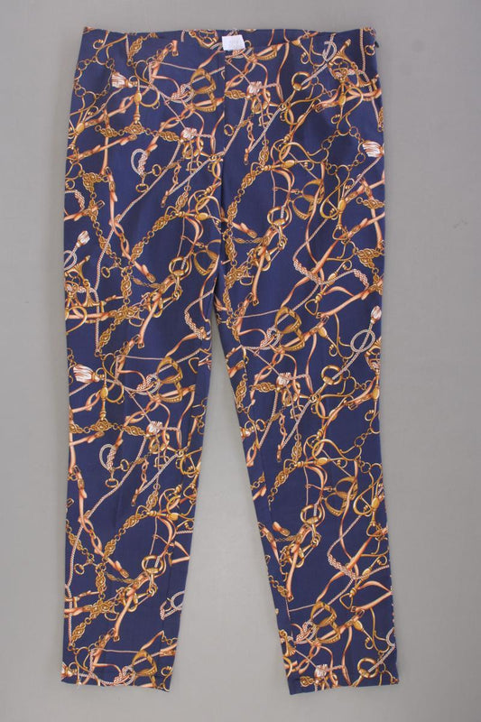 Alba Moda Hose Gr. 40 blau aus Baumwolle