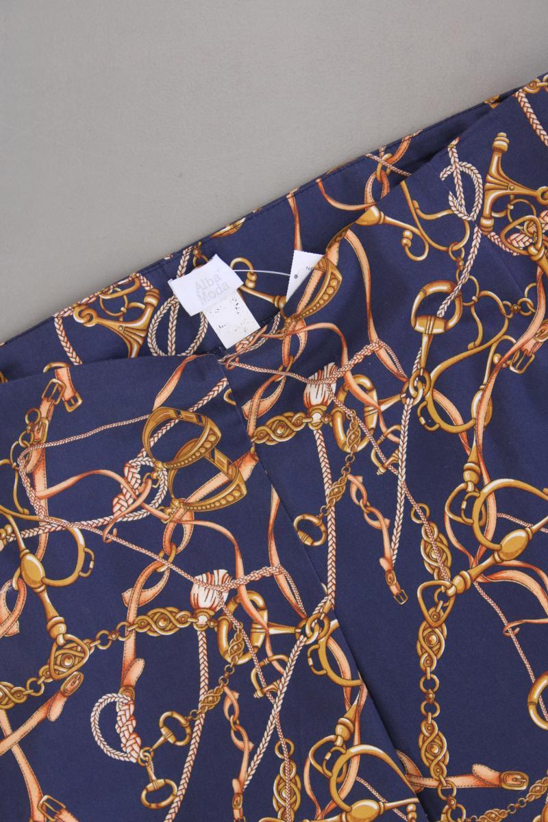 Alba Moda Hose Gr. 40 blau aus Baumwolle