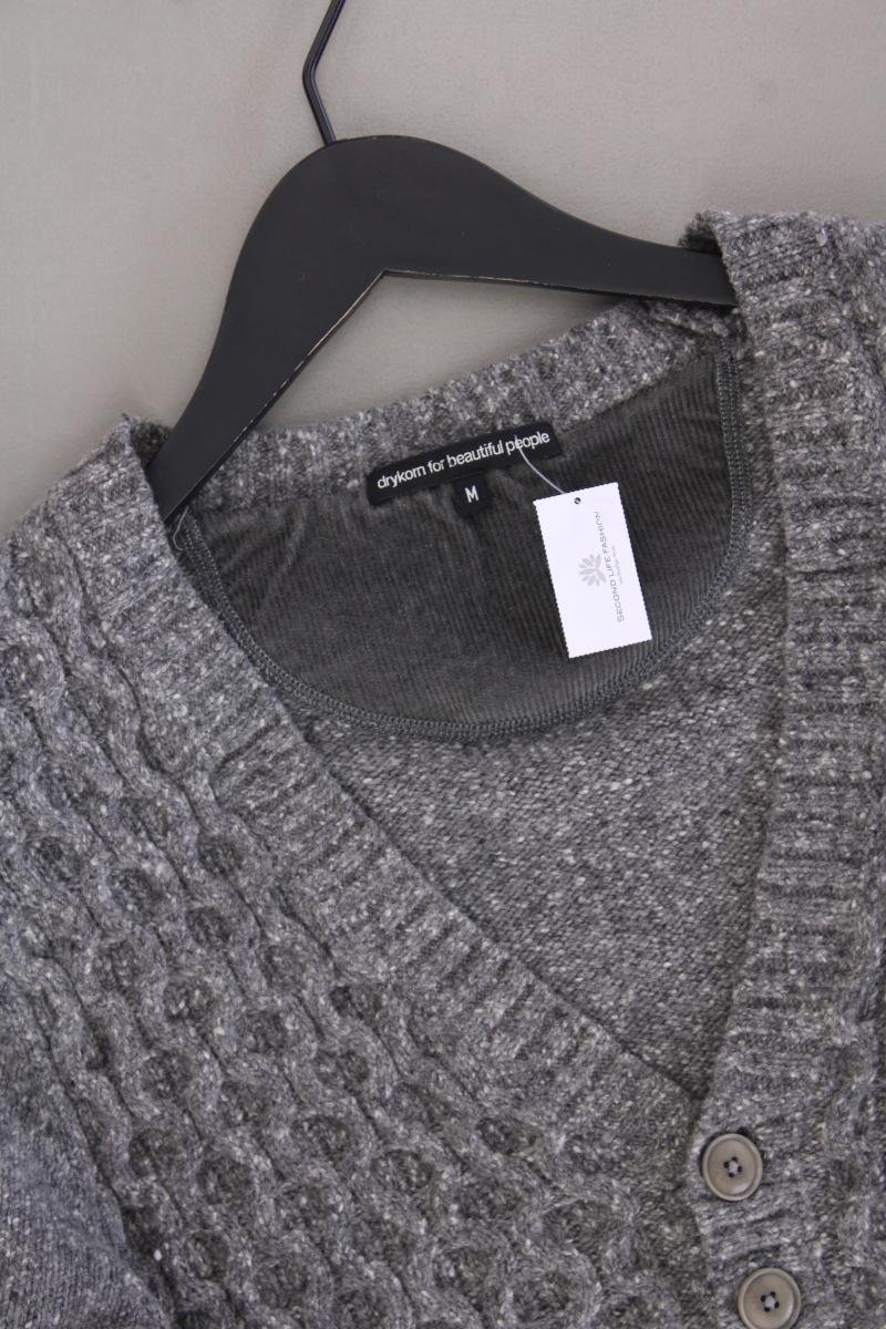 Drykorn Wollpullover für Herren Gr. M grau
