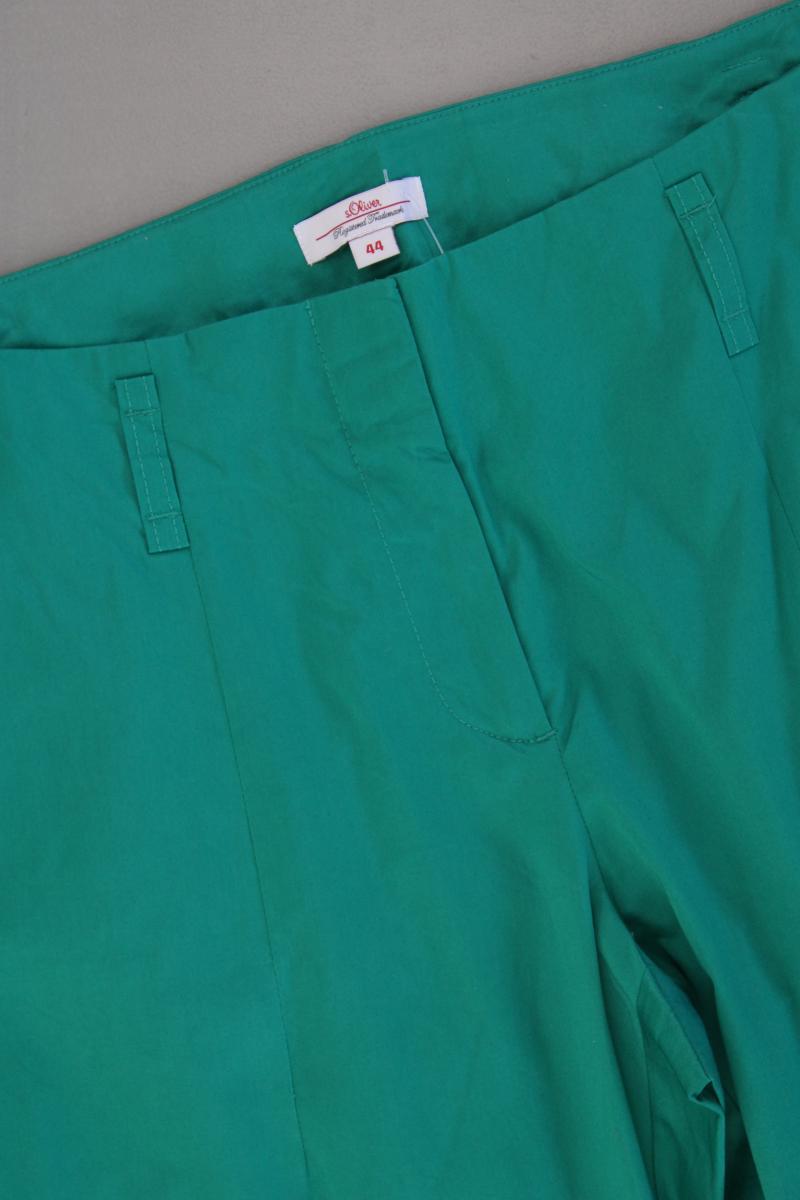 s.Oliver Hose Gr. 44 neuwertig grün aus Baumwolle