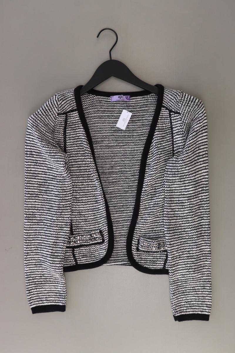 AJC Fashion Strickjacke Gr. S Langarm mit Nieten weiß