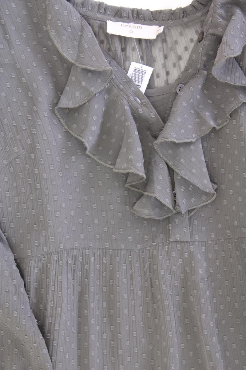 Cream Chiffonkleid CRLibasa Dress Gr. 36 neuwertig Langarm grau aus Polyester