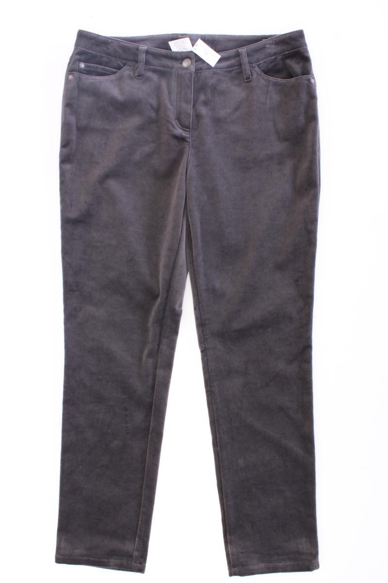 Alba Moda Hose Gr. 40 neuwertig grau aus Baumwolle