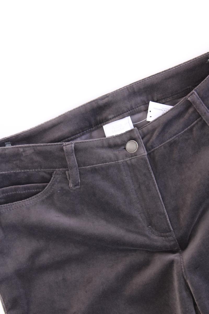 Alba Moda Hose Gr. 40 neuwertig grau aus Baumwolle
