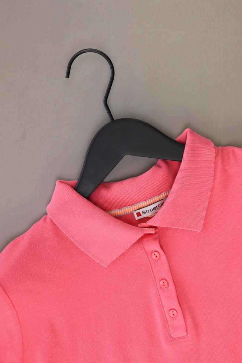 Street One Poloshirt Gr. 36 Kurzarm rosa aus Baumwolle