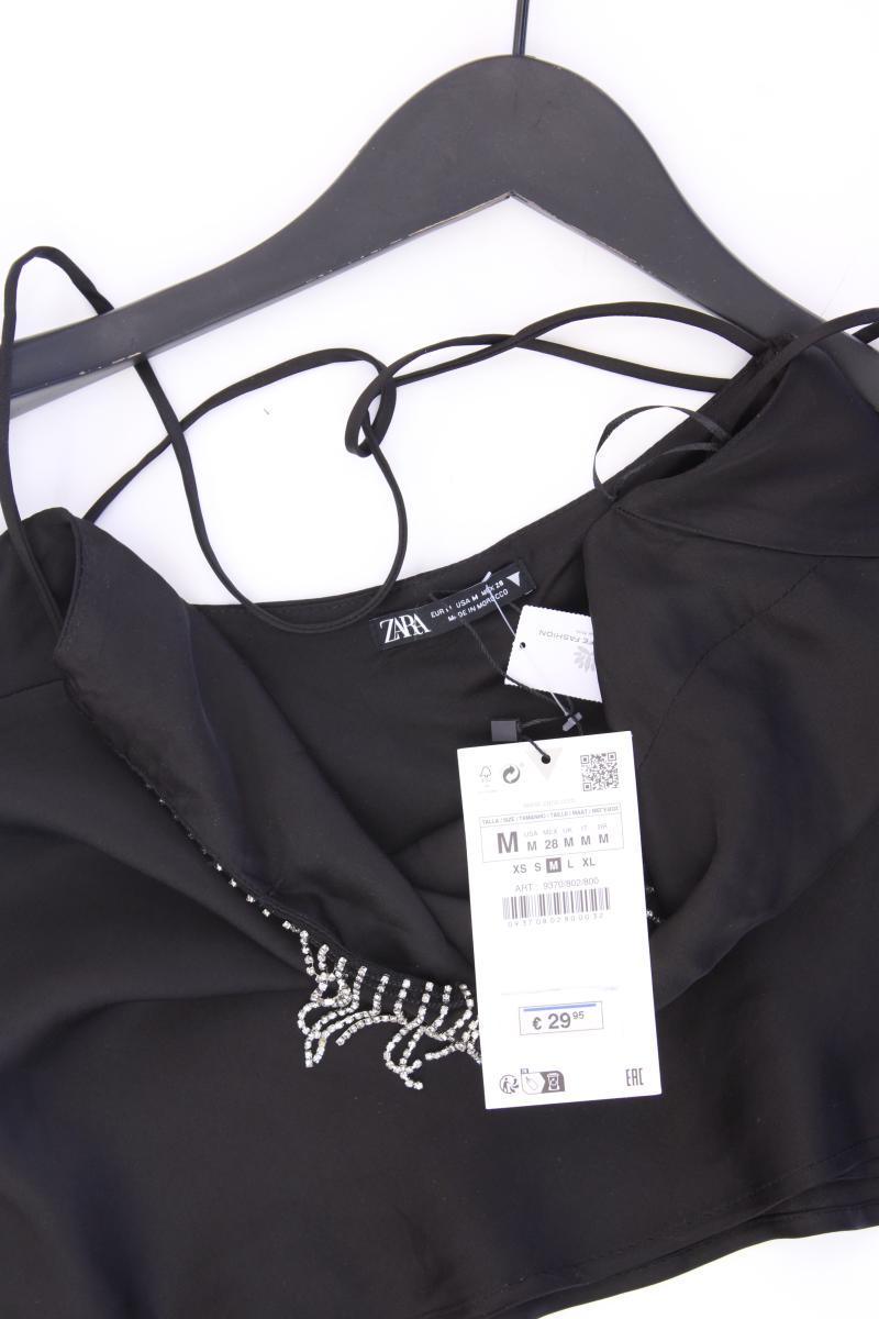 Zara Spaghetti-Top Gr. M neu mit Etikett Neupreis: 29,95€! schwarz aus Viskose