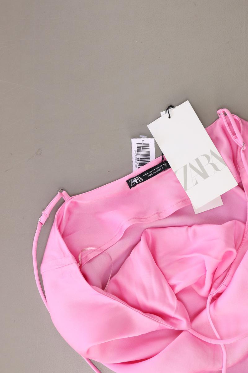 Zara Spaghetti-Top Gr. M neu mit Etikett rosa aus Polyester